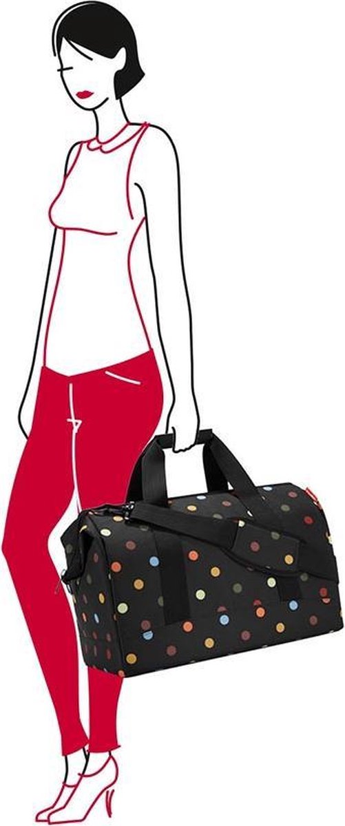 Reisenthel Allrounder L Reistas Sporttas - Maat L - 30L - Dots Zwart