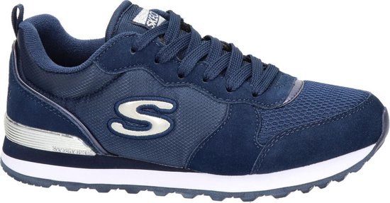 Skechers Retros Og 85 Goldn Gurl - Maat 39 - Dames Sneakers - Navy