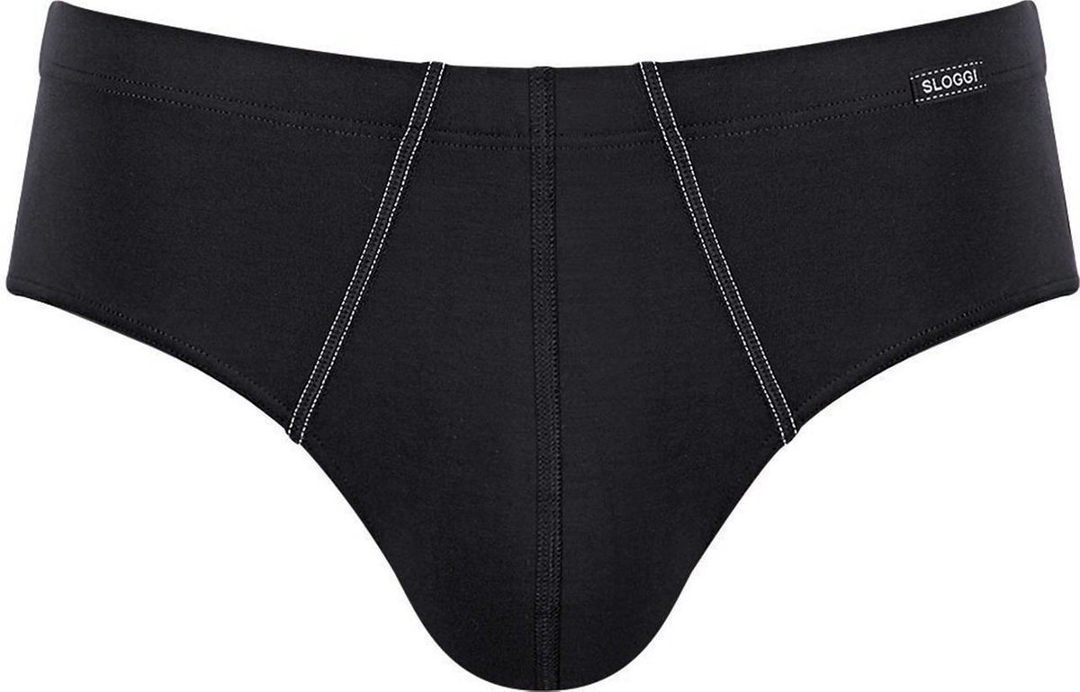 Sloggi Slip Midi - S - Basic Soft Zwart