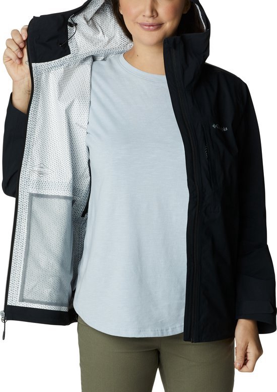 Columbia - Maat XL - Omni-Tech Jas Dames met Capuchon - Dames Heren Waterdicht & Winddicht - Outdoor