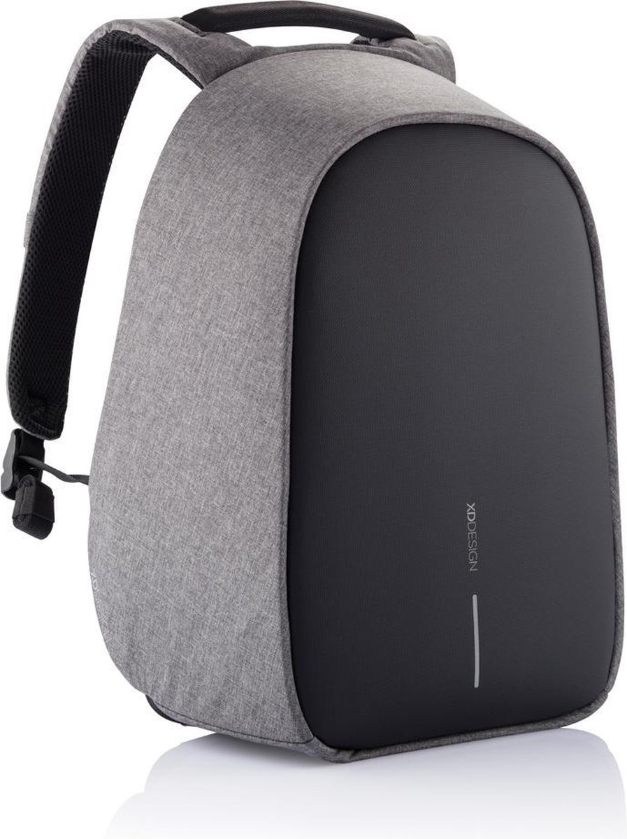 XD Design Bobby Hero Regular - Anti-Diefstal Rugzak 18 liter - Grijs