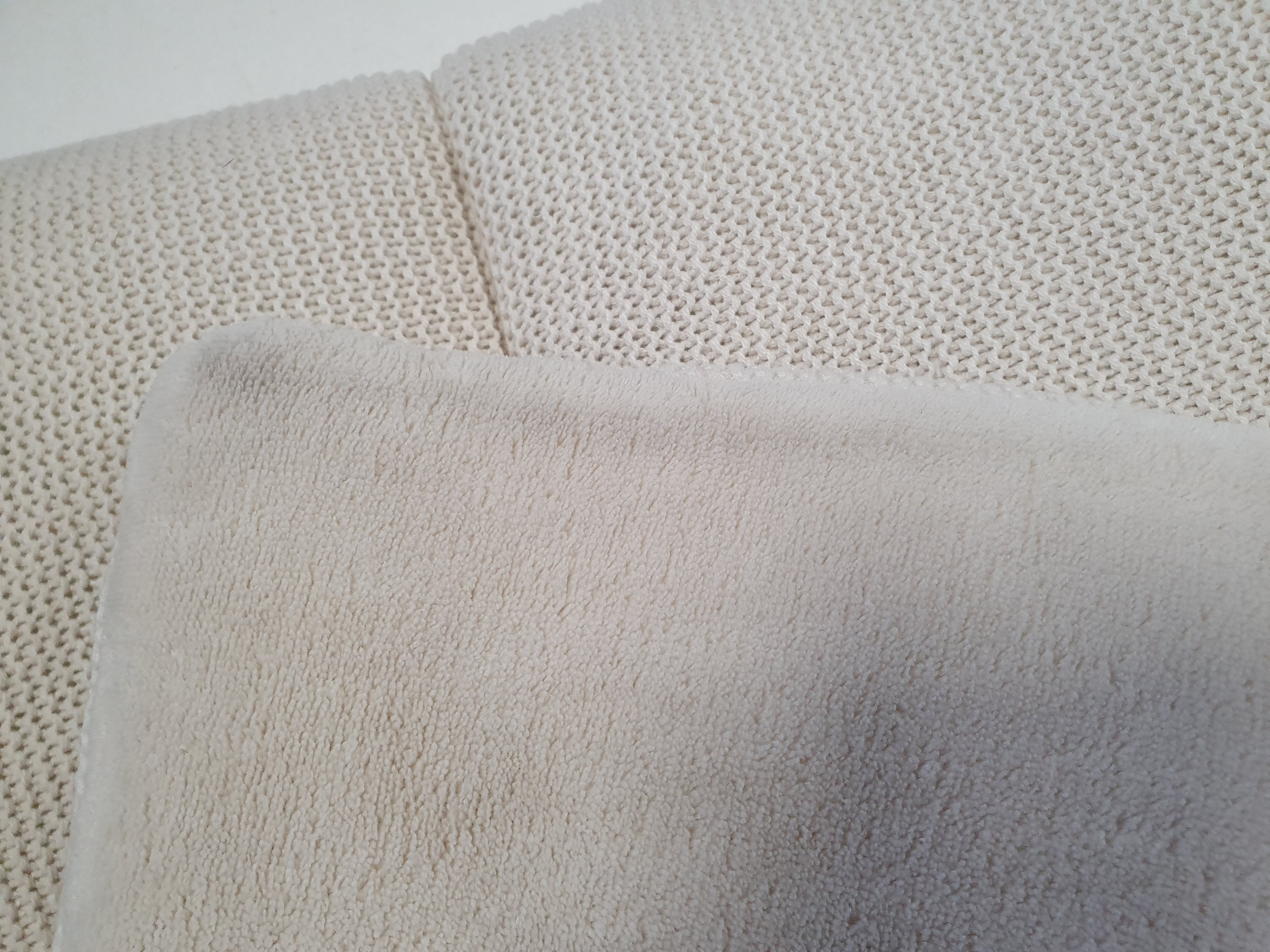 Jollein Boxkleed Baby - 75x95cm - Basic Knit - Polyester - Oatmeal
