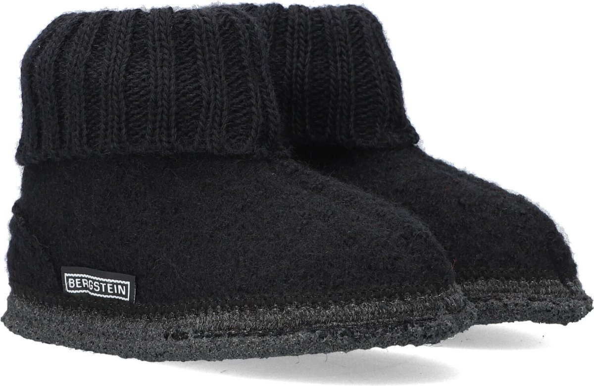 Bergstein - maat 22- Cozy - Sloffen - Unisex Junior - Black