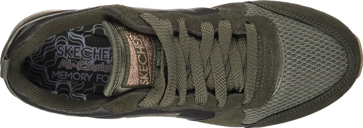 Skechers Retros Og 85 Goldn Gurl Dames Sneakers - 40 - Olive