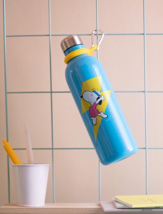 Grupo Erik Drinkfles Snoopy Junior 500 Ml 7 X 25 Cm Rvs Aqua