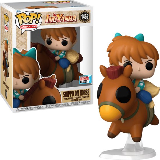 Funko POP #1462 Shippo on Horse 1462 6 INCH InuYasha NYCC 2023 Exclusive LE