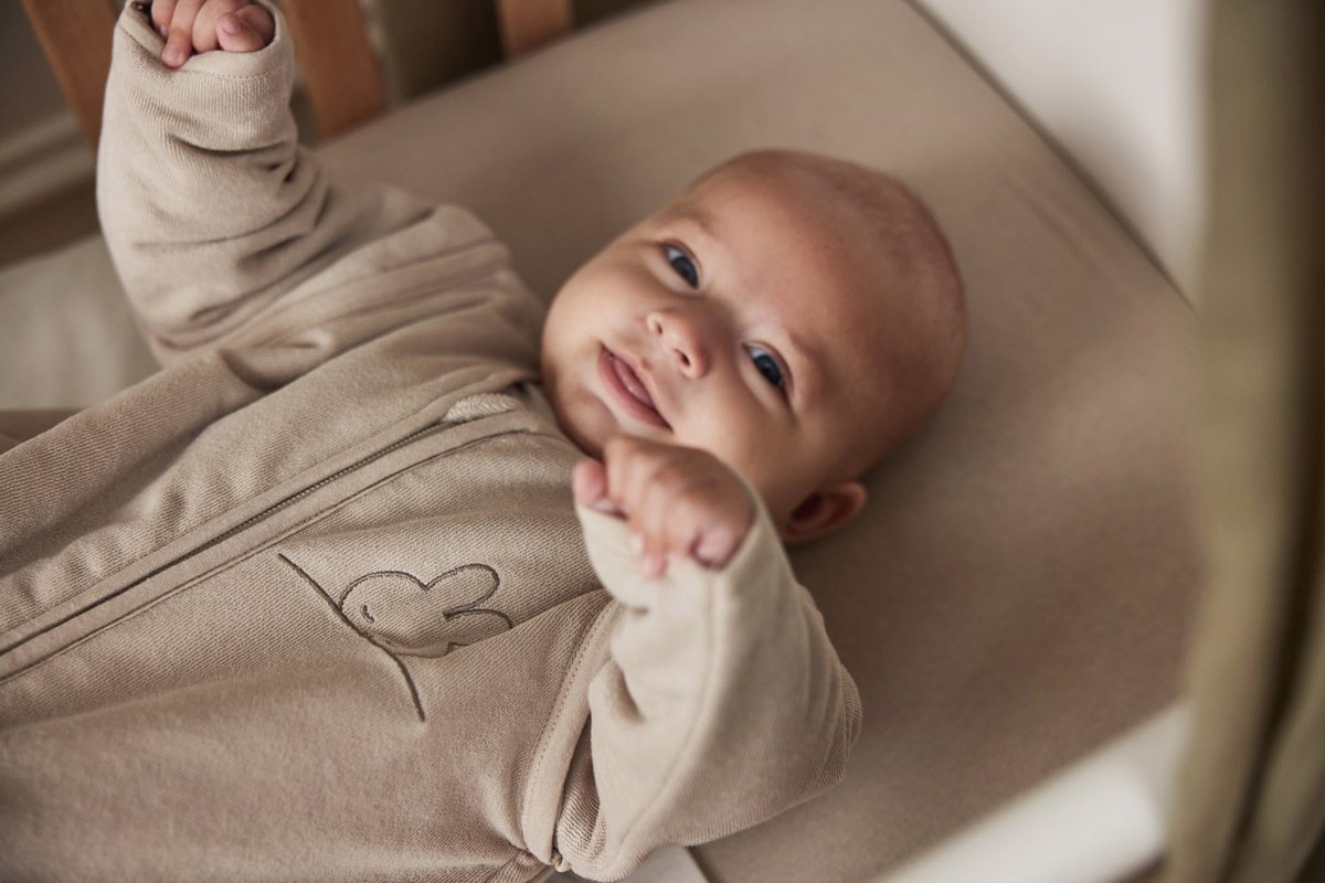 Jollein x Nijntje Slaapzak Met Afritsbare Mouw 70cm Sleepy Miffy Terry - Nougat