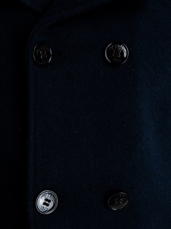 Petrol Industries  Maat XXXL - Heren Klassieke Jas - Blauw