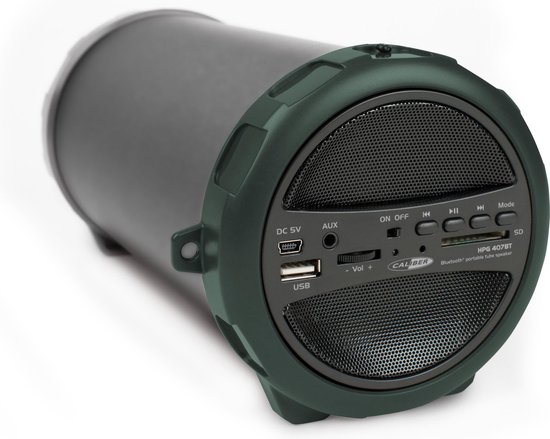 Caliber HPG407BT - Draadloze speaker met Fm-ontvangst - Zwart