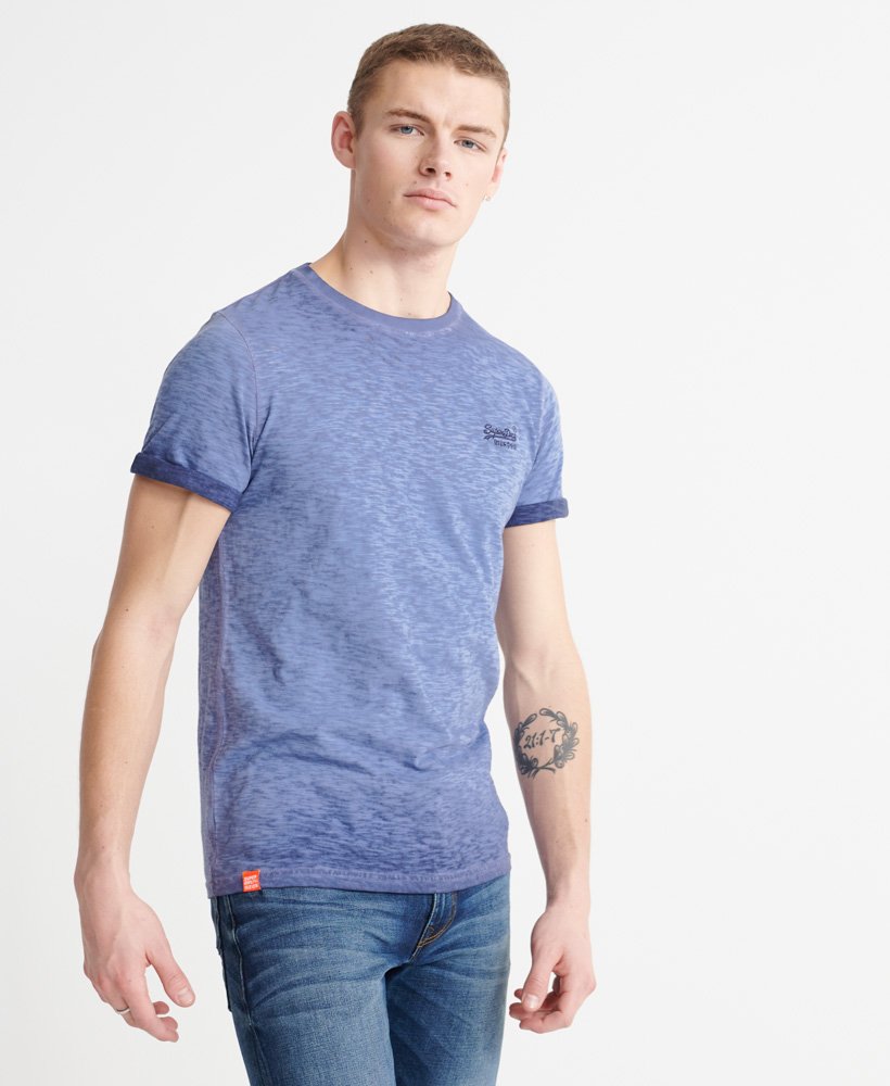 Superdry Orange Label Low Roller Heren T-shirt - Maat L