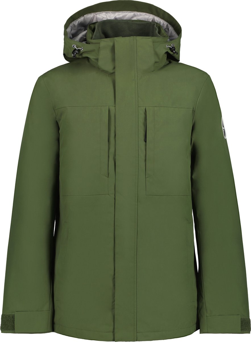 ICEPEAK - maat 50- ALSTON Lifestyle-outdoorjas-Dark-Green