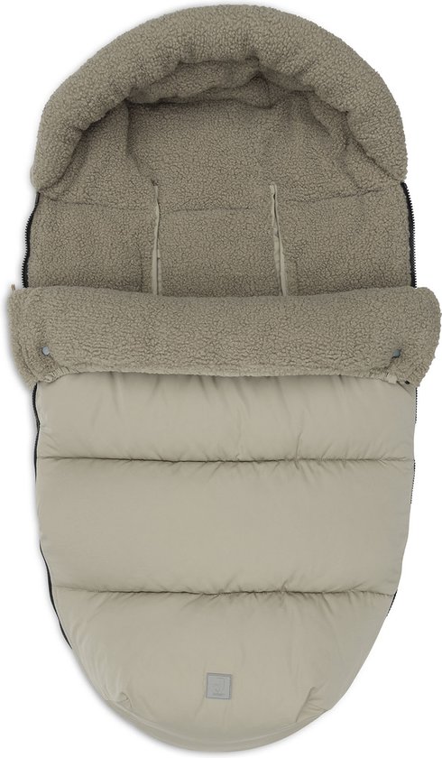 Jollein Voetenzak buggy/kinderwagen Puffed Olive Green