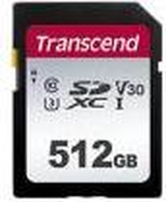 Transcend 128GB, UHS-I, SD flashgeheugen SDXC Klasse 10 NAND