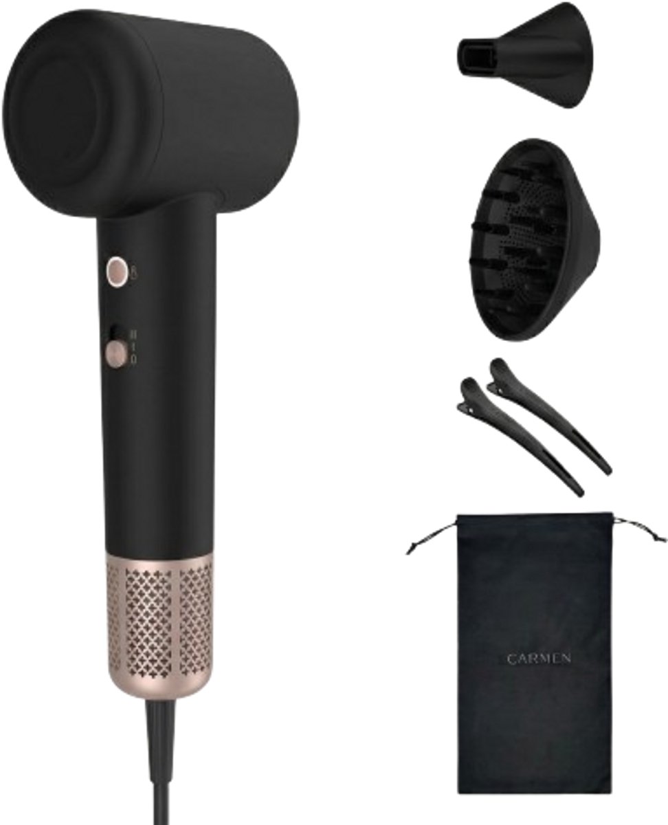 haardroger, shadow, magneetkop, diffuser, opzetset