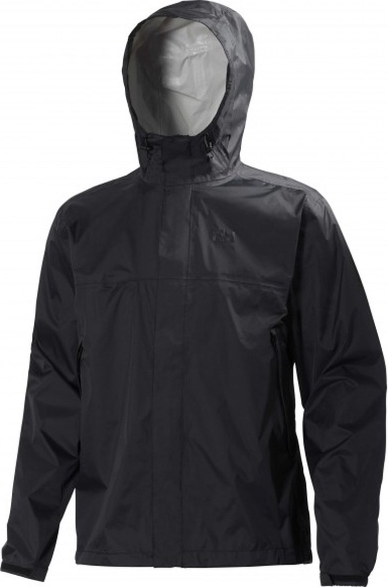 jacket, windbreaker, hooded, black, outerwear