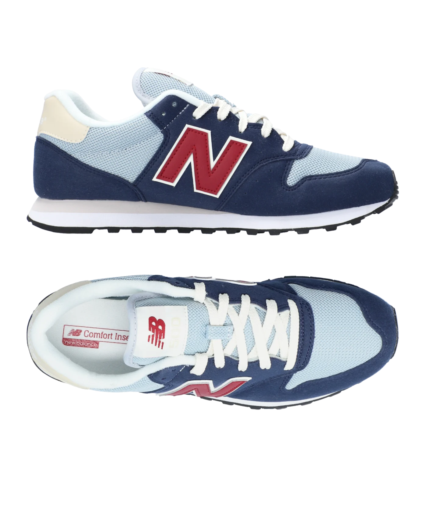 New Balance - maat 43- 500 Heren Sneakers - Navy/Blue