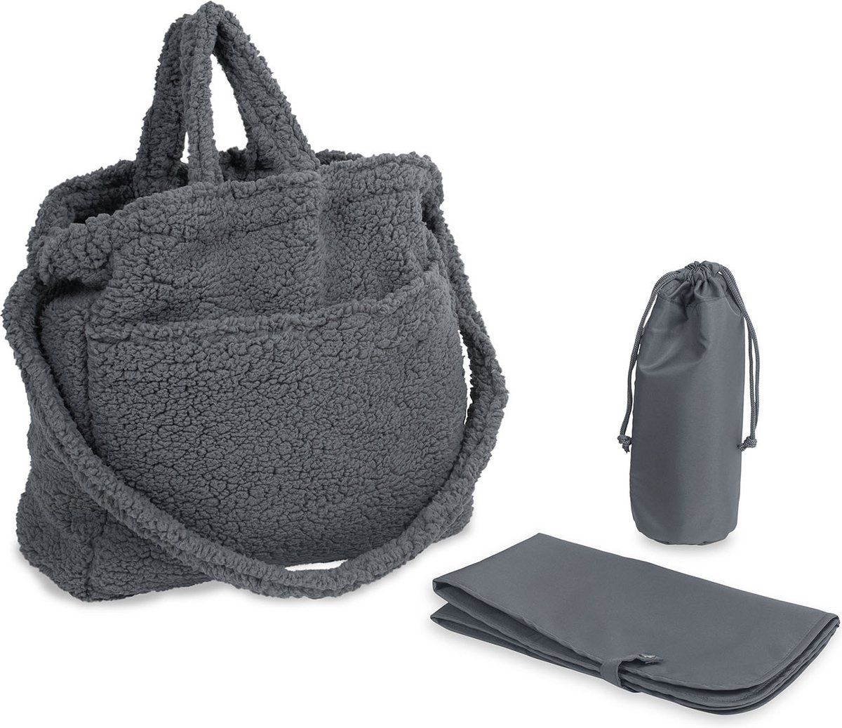 Jollein Luiertas Teddy - Storm Grey