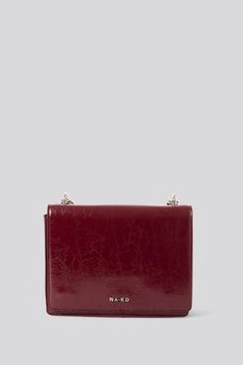 NA-KD Patent Chain Vrouwen Tas