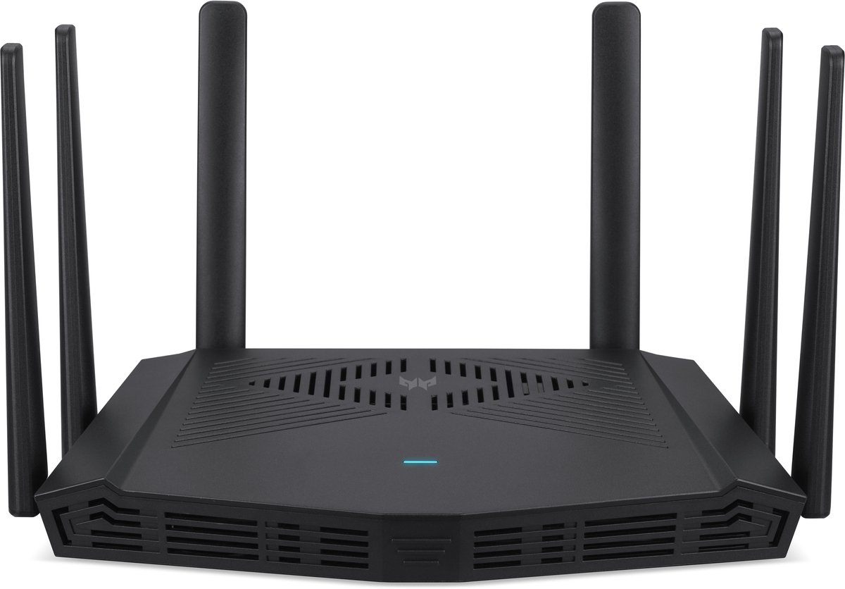 router, wifi-routers, six-antenna, black, gaming-router