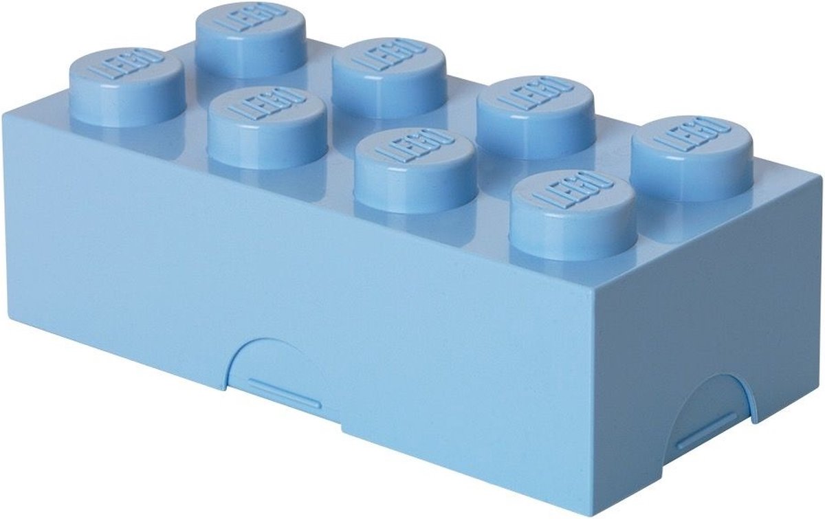 lego, blok, 6-studig, blauw, toy-block