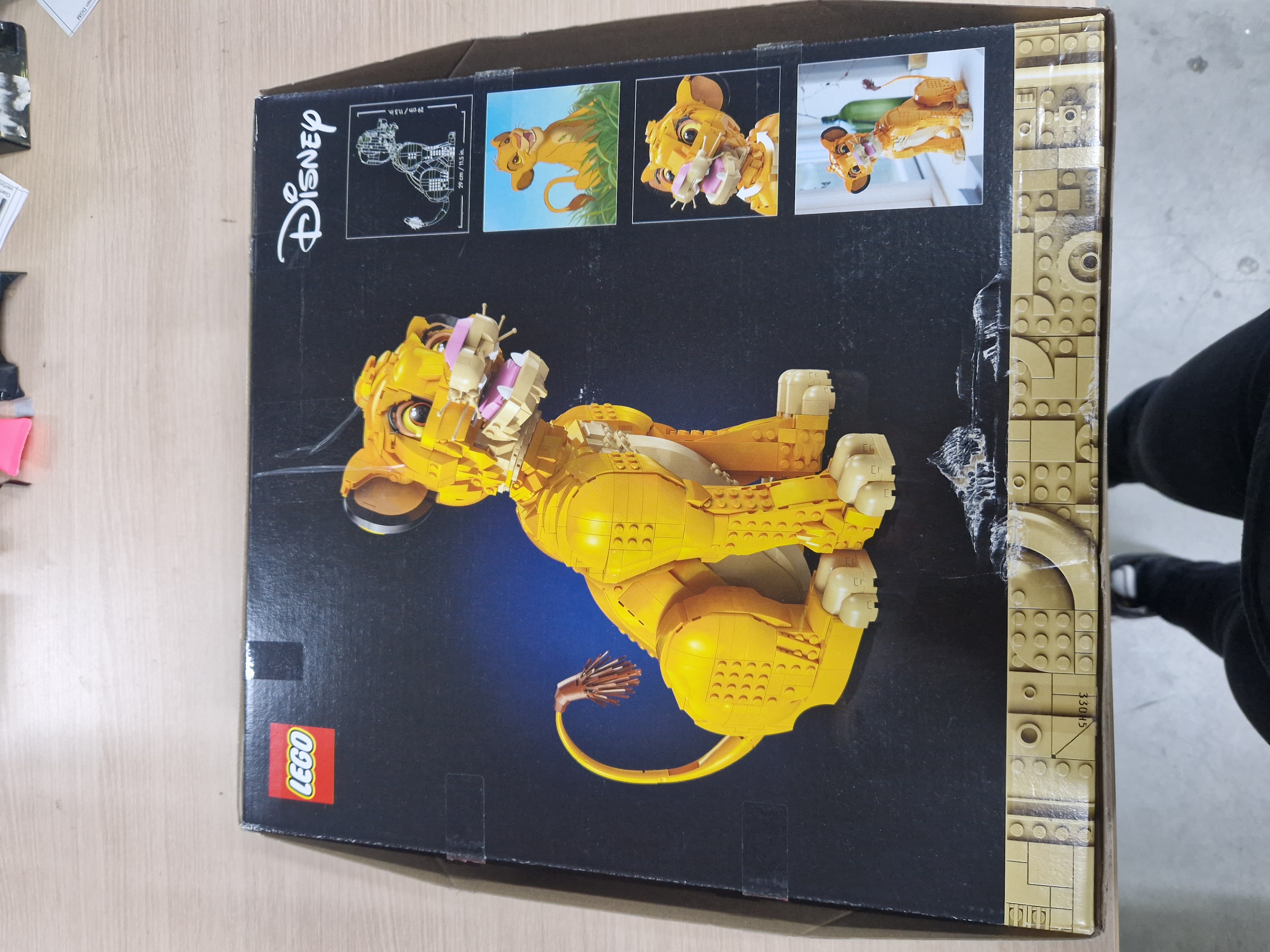 LEGO Disney Jonge Simba de Leeuwenkoning - 43247