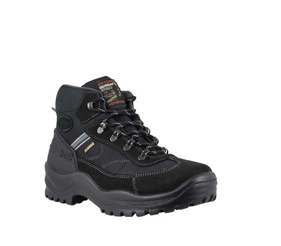 Grisport - Maat 40 - Torino Mid Wandelschoenen - Unisex - Zwart