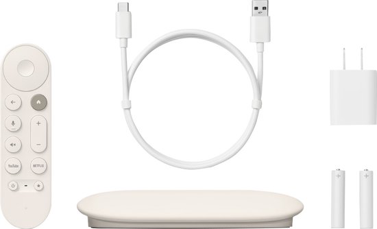 Google TV Streamer - Google TV - 4K HDR - Wit