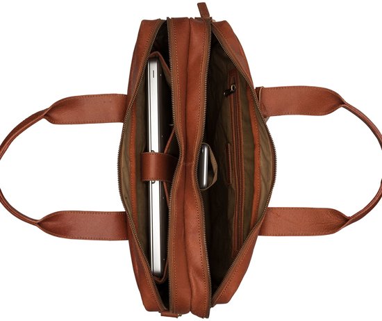 Burkely Vintage Jesse Worker - Schoudertas - Cognac