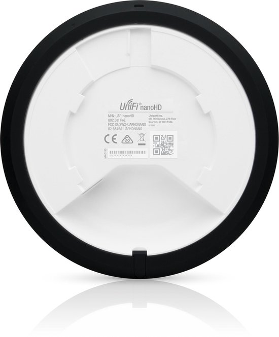 Ubiquiti UniFi nanoHD - WLAN afdekkap - 3-pack - Zwart