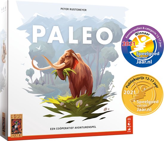 999 Games - Paleo - Bordspel - Een uitdagend coöperatief avontuur - Gezelschapsspel - Coöperatief sp