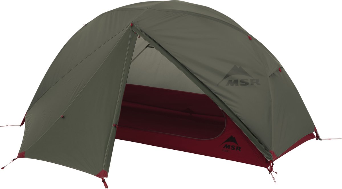 MSR - tent - koepeltent - lichtgewicht - kamperen - outdoor - Elixir Tent - Green S26
