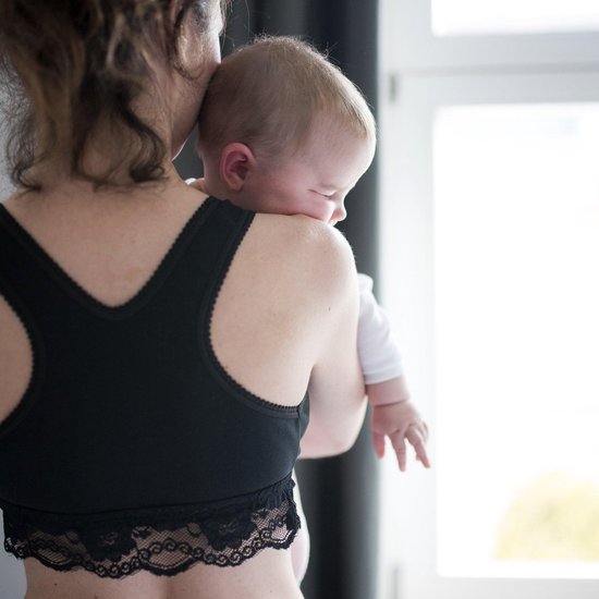 Carriwell - Maat M - Slaap en Nachtbh Crossover - Biokatoen- Zwart