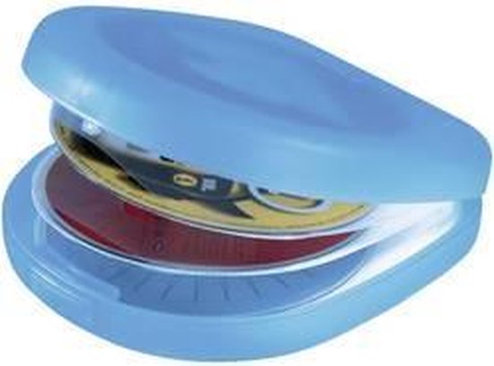 Hama Cd-Case - Ruimte voor 24 CD's Blauw