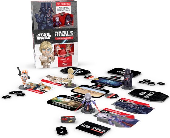 Funko Games Star Wars Rivals - Premier Set - Kaartspel - Uitbreidbaar spel - Verzamel alle 30 person