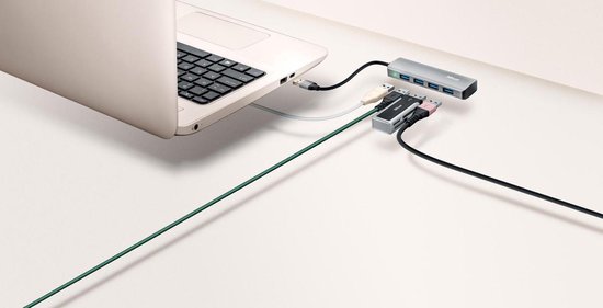 Trust Halyx - 4-Port USB 3.2 Hub - 5 Gbps