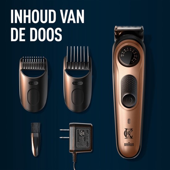 King C. Gillette Baardtrimmer PRO voor mannen - met precisiedraaiknop voor 40 lengte-instellingen