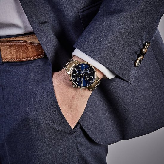 horloge, polshorloge, heren, uitstraling, klassiek