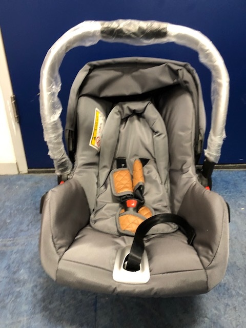 Baby2Go - autostoel  - zwart/grijs