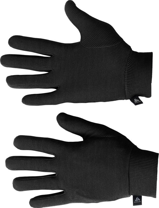 Odlo - maat M - Gloves Originals Warm Kids Unisex Sporthandschoenen - Black