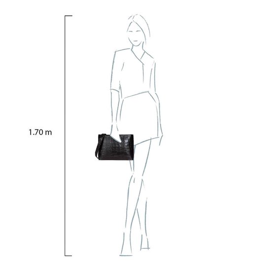 MYOMY - My Paper Bag Dames crossbody ZWART