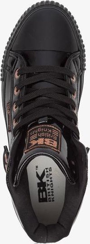 British Knights Dames Lak Sneakers - Zwart - Maat 38