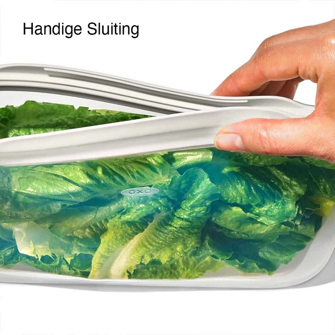 Vershoudzakje OXO Good Grips 'Stand-Up' 1,8 liter Transparant