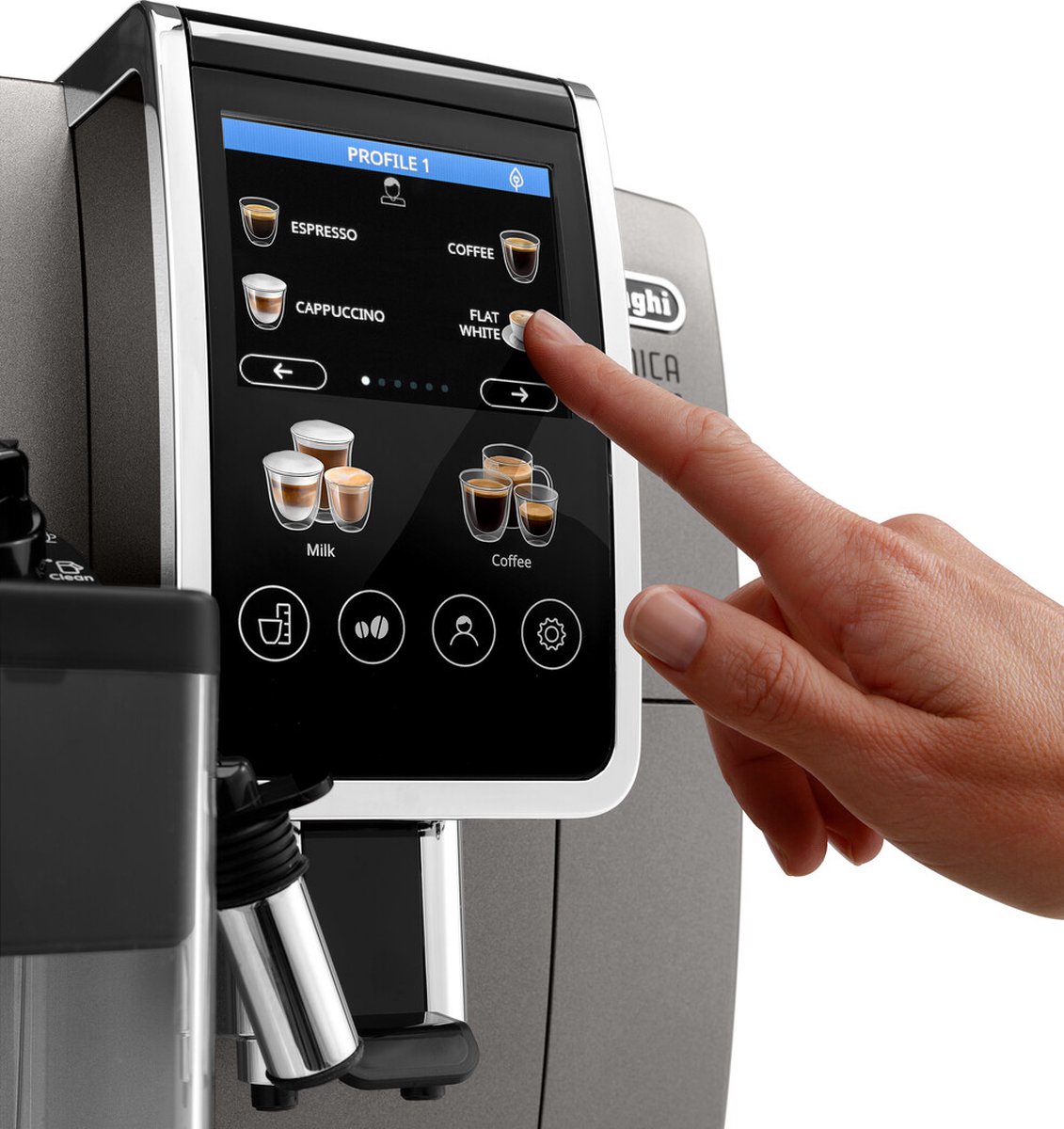 De’Longhi Dinamica Plus ECAM380.95.TB – Volautomatische Espressomachine