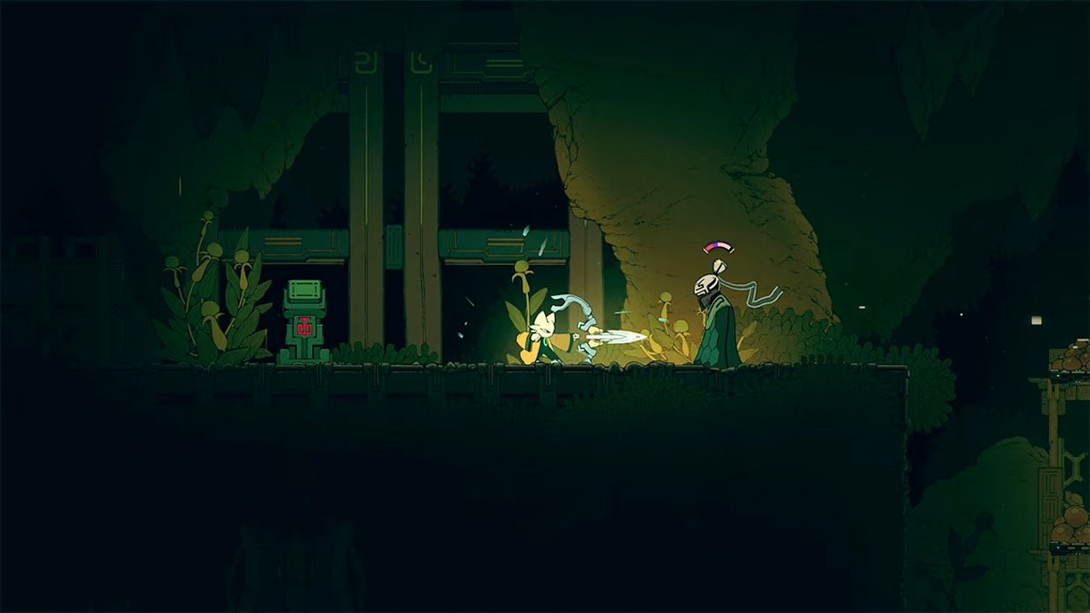 brawler, wereld 2D, held, zwaarden, grot