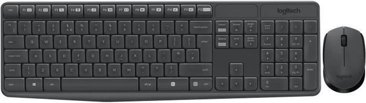 keyboard, wireless, black, keyboard and mouse, computer input