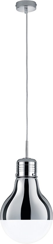 e757-7a0b-4cff-bb9d-56a24d57a901 TRIO, Hanglamp, Edison, Glas, Transparant helder, Armatuur: Metaal, :20,0cm, H:120,0cm