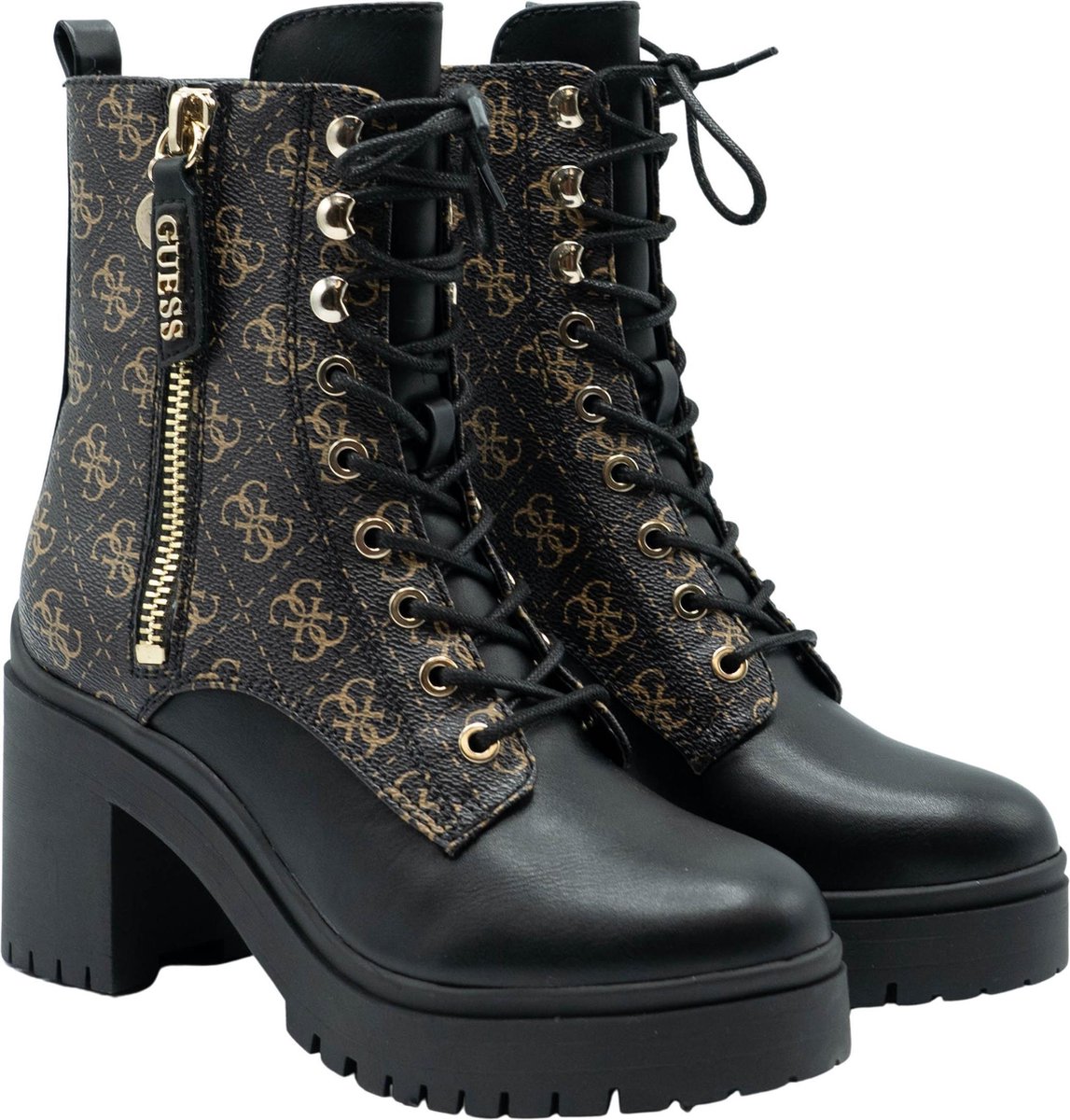 Guess - Maat 38 - Cabra 2 Stivaletto Bootie Dames Laarzen - Bruin