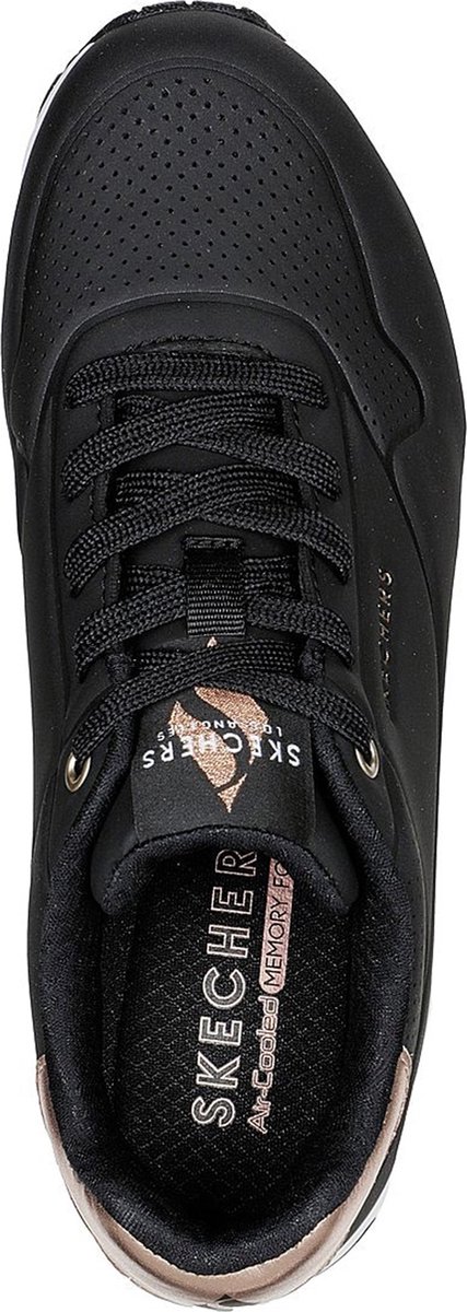 Skechers Uno - maat 41- Golden Air Dames Sneakers - Black