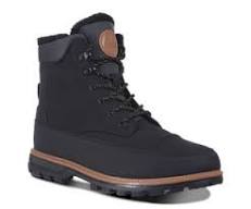hike boot, boot, laced boot, black boot, rugged boot