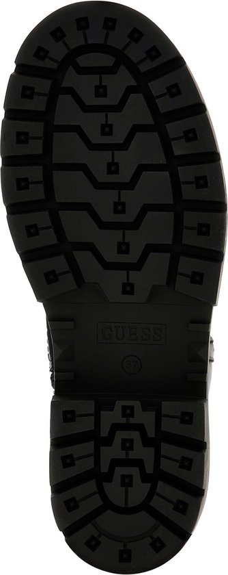 Guess – Maat 38 - Obetter Dames Laarzen Leder - Zwart/Bruin